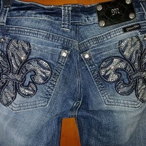 Miss Me Blue Embellished Women's Jeans